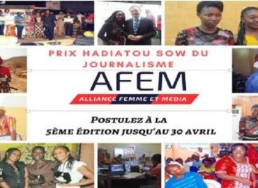 Appel à Candidatures pour la 5ème édition du Prix Hadiatou Sow du journalisme