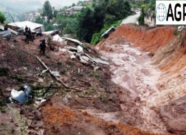 Coyah-Environnement : Glissement de terrain à 300 m du pont Kaaka