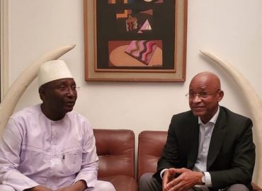 Abidjan : Cellou Dalein Diallo chez Sidya Touré